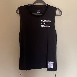 Running Cult Member tank